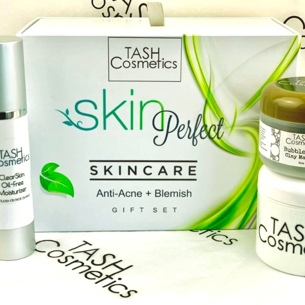 ANTI ACNE AND BLEMISH SKIN CARE BOX - BUBBLE CLAY